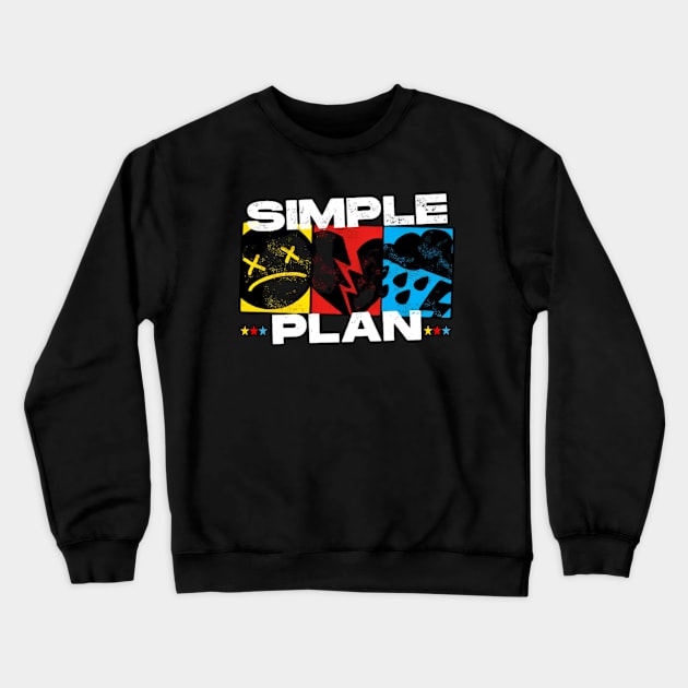 simple Crewneck Sweatshirt by FRONTAL BRAND